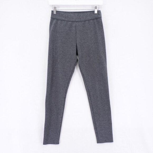 Abercrombie & Fitch Gray Leggings Pants Medium 27 / 26.5 Mid Rise Cotton Polyest - Picture 1 of 6